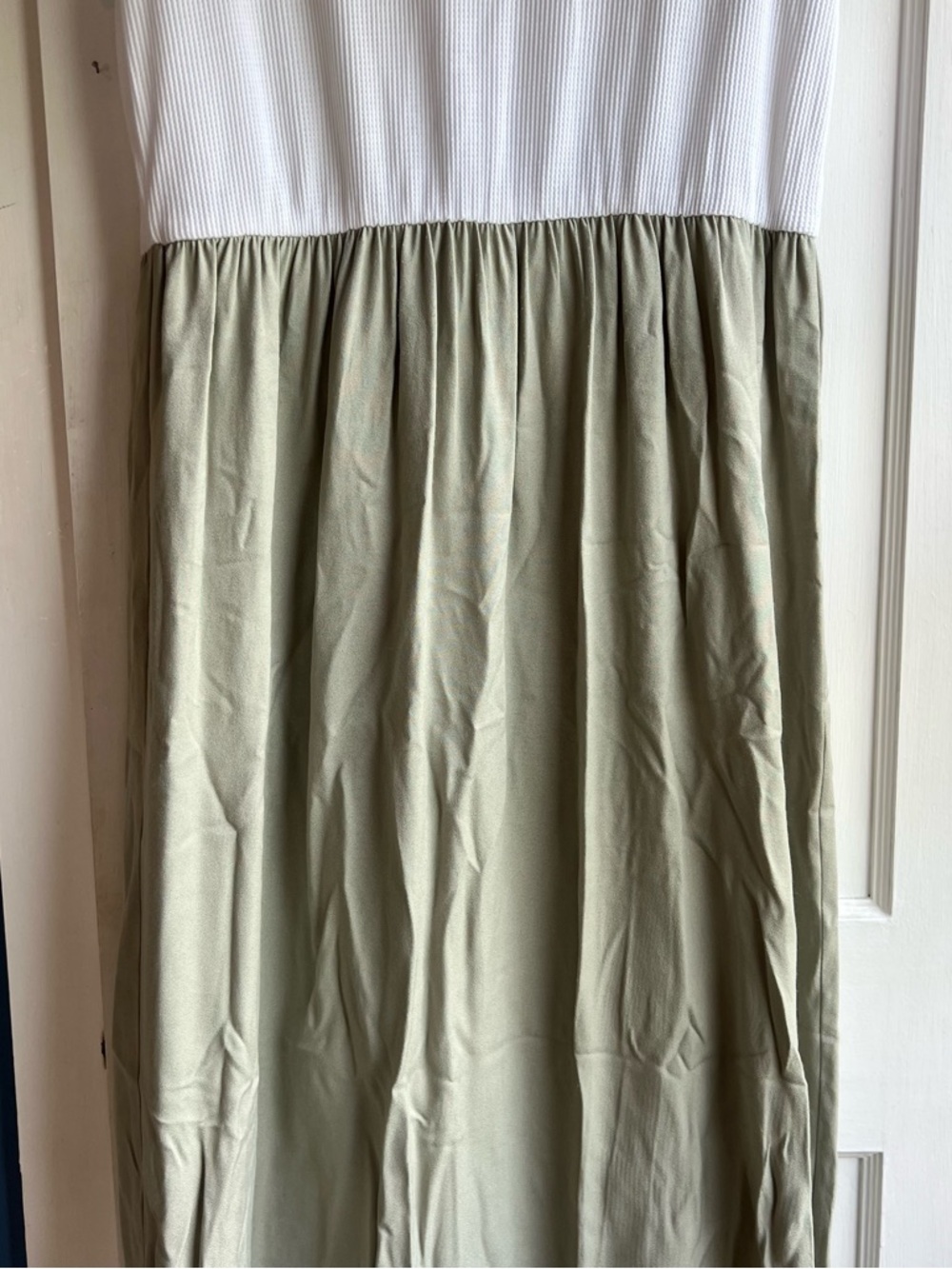 Women’s Olive Green Maxi Skirt